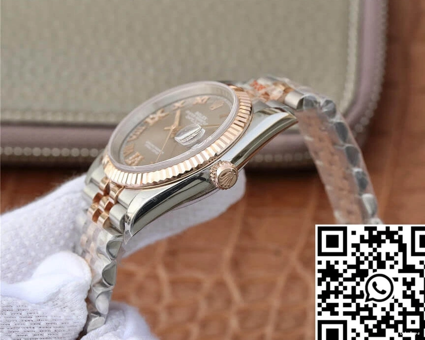 M126231-0023 Rolex GM Grey Dial 36MM Datejust Factory 0922